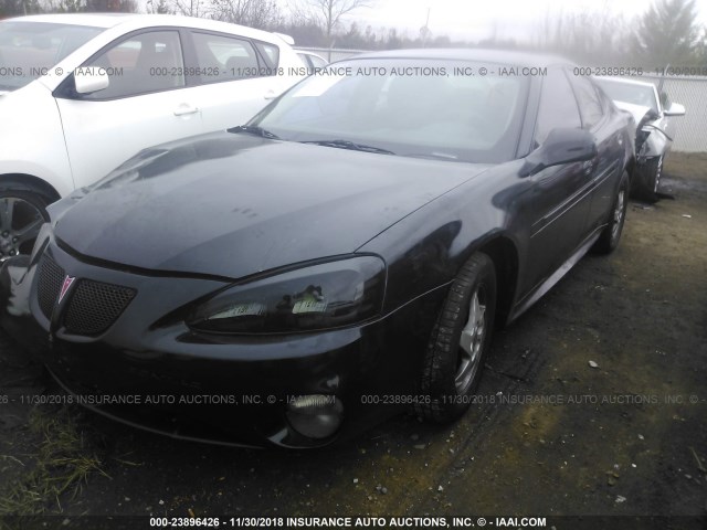 2G2WS522141273656 - 2004 PONTIAC GRAND PRIX GT2 შავი ფოტო 2