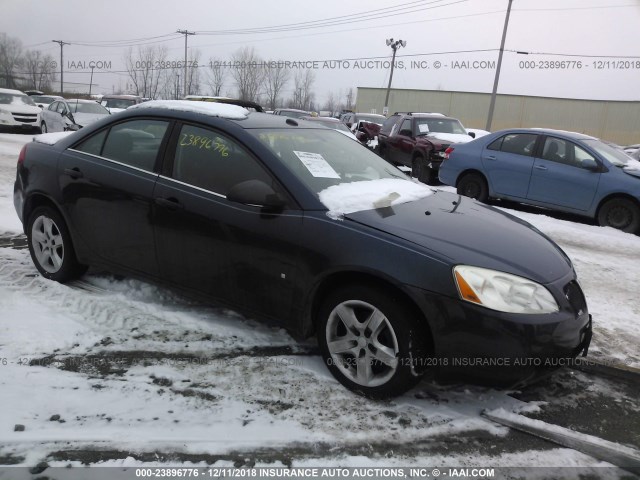 1G2ZG57B784128509 - 2008 PONTIAC G6 SE BLUE photo 1