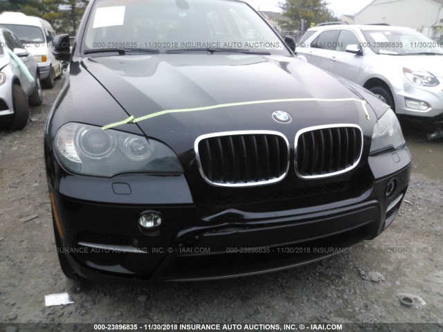 5UXZV4C58BL410858 - 2011 BMW X5 XDRIVE35I BLACK photo 6