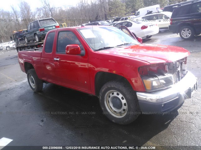 1GTCS199398136586 - 2009 GMC CANYON RED photo 1