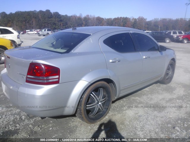 1B3LC46BX9N566673 - 2009 DODGE AVENGER SE/SXT SILVER photo 4