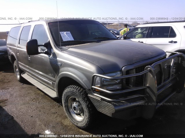 1FMSU43P04ED08318 - 2004 FORD EXCURSION LIMITED GOLD photo 1