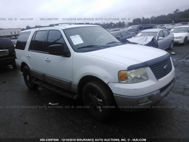 1FMRU15W73LB82860 - 2003 FORD EXPEDITION XLT WHITE photo 1