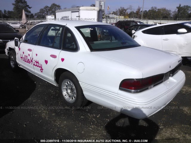 2FALP74WXVX162149 - 1997 FORD CROWN VICTORIA LX WHITE photo 3