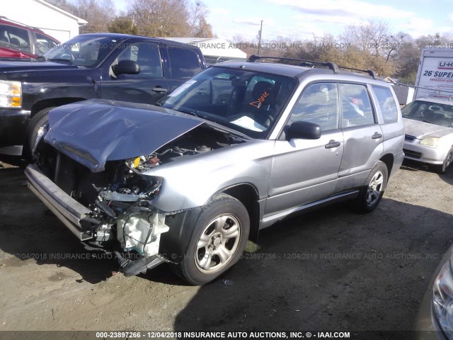 JF1SG63647H724542 - 2007 SUBARU FORESTER 2.5X/SPORTS 2.5X GRAY photo 2