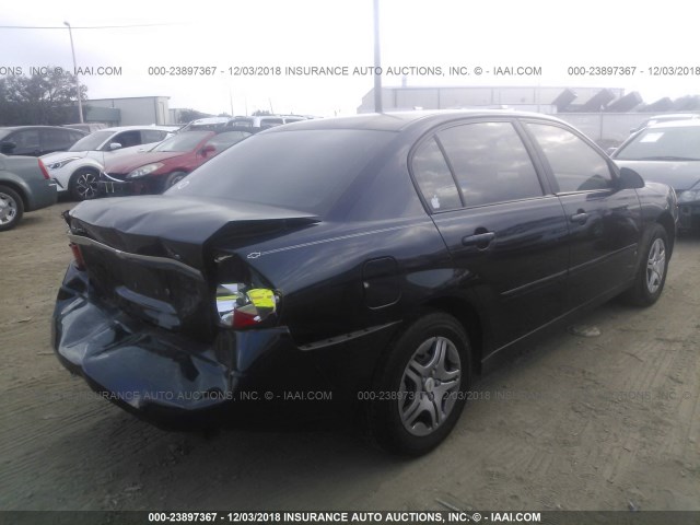 1G1ZS58F87F301266 - 2007 CHEVROLET MALIBU LS 黑色 照片 4