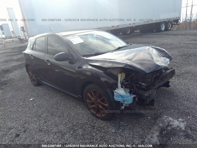 JM1BL1L55C1511182 - 2012 MAZDA 3 S BLACK photo 1