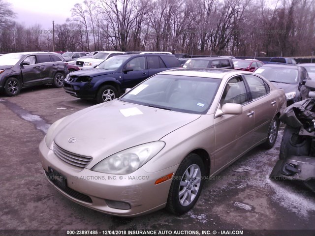 JTHBF30G330146031 - 2003 LEXUS ES 300 GOLD photo 2