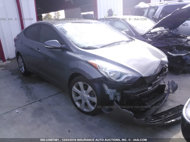 5NPDH4AE4DH340353 - 2013 HYUNDAI ELANTRA GLS/LIMITED GRAY photo 1