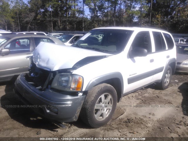 4NUDS13S672700784 - 2007 ISUZU ASCENDER S/LS/LIMITED WHITE photo 2