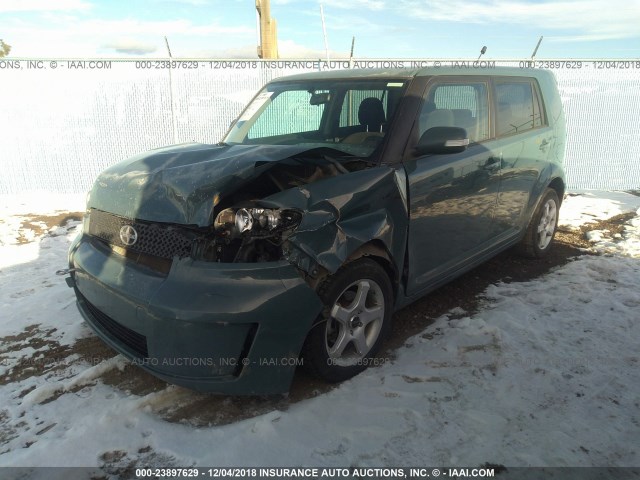 JTLKE50E281001969 - 2008 TOYOTA SCION XB 绿色 照片 2