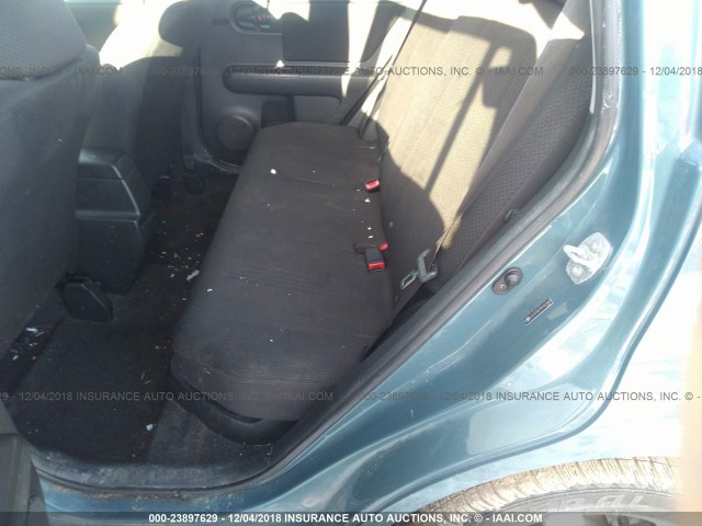 JTLKE50E281001969 - 2008 TOYOTA SCION XB 绿色 照片 8