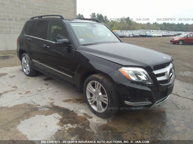 WDCGG0EBXEG290342 - 2014 MERCEDES-BENZ GLK 250 BLUETEC BLACK photo 1