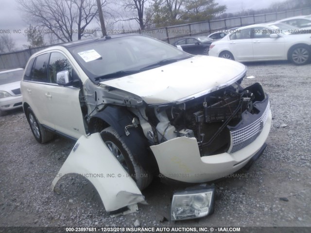 2LMDU88CX8BJ00362 - 2008 LINCOLN MKX CREAM photo 1