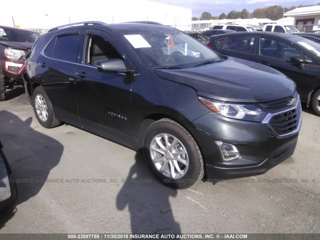 2GNAXJEV4J6278765 - 2018 CHEVROLET EQUINOX LT GRAY photo 1