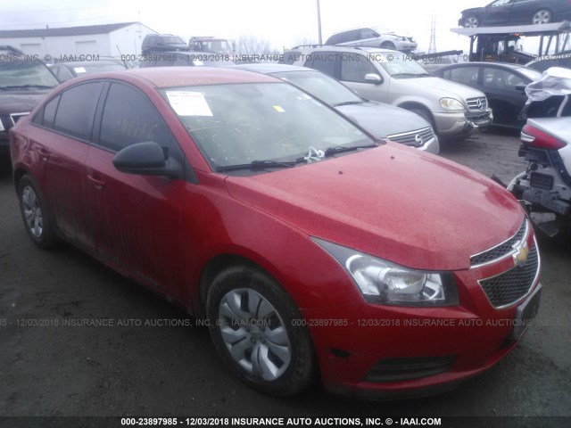 1G1PA5SH6E7371862 - 2014 CHEVROLET CRUZE LS RED photo 6