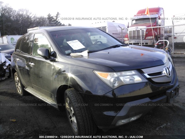 2HNYD28387H507746 - 2007 ACURA MDX TECHNOLOGY BLACK photo 1