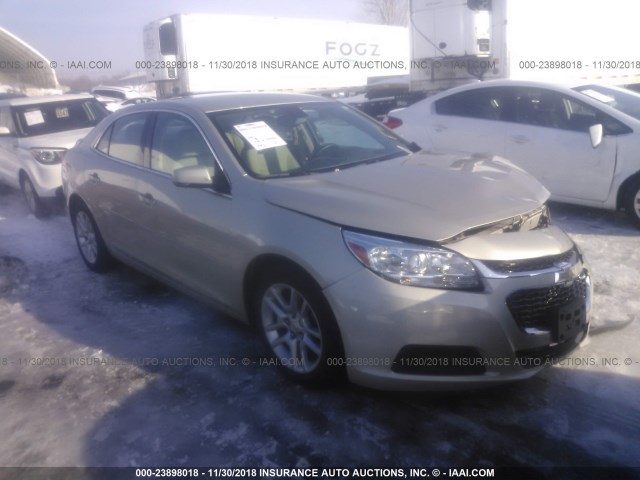 1G11C5SL9FF159629 - 2015 CHEVROLET MALIBU 1LT GOLD photo 1