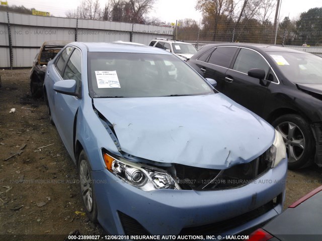4T1BF1FK1CU595973 - 2012 TOYOTA CAMRY SE/LE/XLE 蓝色 照片 1