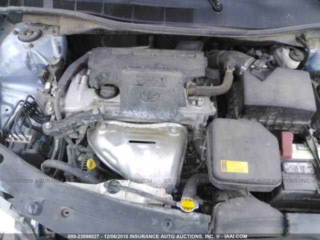 4T1BF1FK1CU595973 - 2012 TOYOTA CAMRY SE/LE/XLE 蓝色 照片 10