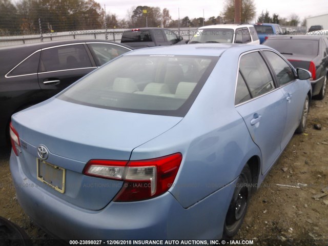 4T1BF1FK1CU595973 - 2012 TOYOTA CAMRY SE/LE/XLE 蓝色 照片 4