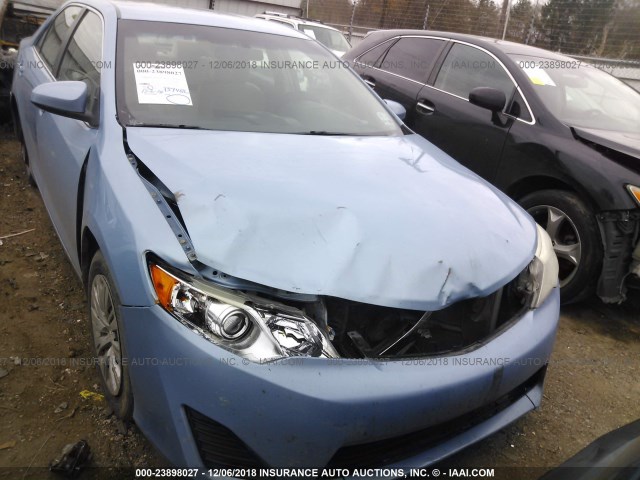 4T1BF1FK1CU595973 - 2012 TOYOTA CAMRY SE/LE/XLE 蓝色 照片 6