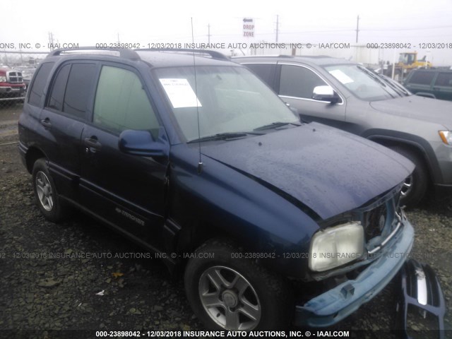 2CNBJ634646909456 - 2004 CHEVROLET TRACKER LT BLUE photo 1