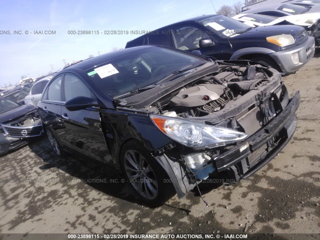 5NPEC4AB4BH209669 - 2011 HYUNDAI SONATA SE/LIMITED BLACK photo 1