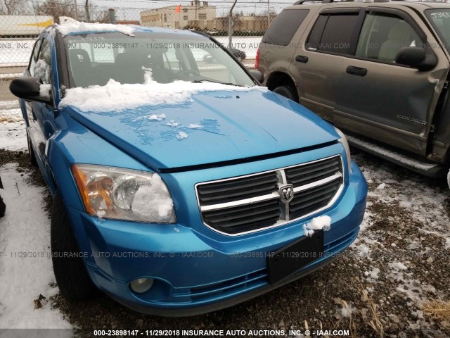 1B3HB48BX8D506547 - 2008 DODGE CALIBER SXT BLUE photo 1