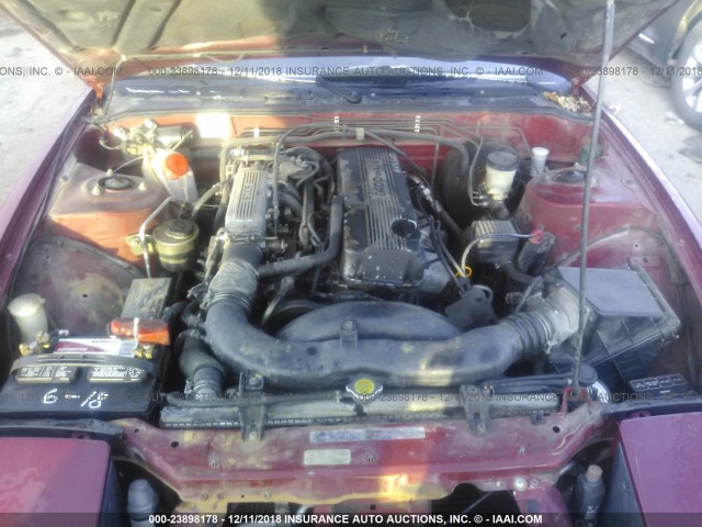 JN1HS36P1LW127900 - 1990 NISSAN 240SX SE 栗色 照片 10