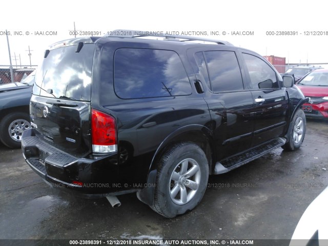 5N1BA0ND8EN609862 - 2014 NISSAN ARMADA SV/SL/PLATINUM BLACK photo 4