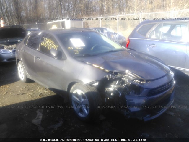 1C3CDFBB4FD374152 - 2015 DODGE DART SXT GRAY photo 1