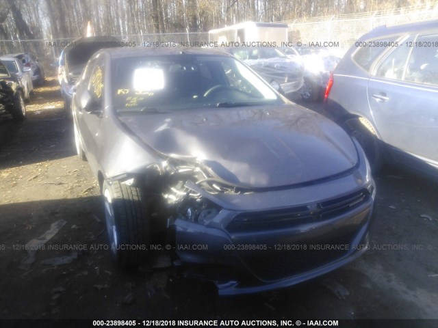 1C3CDFBB4FD374152 - 2015 DODGE DART SXT GRAY photo 6