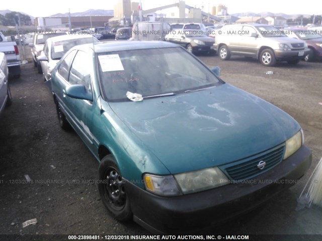 1N4AB42D6TC525451 - 1996 NISSAN 200SX SE GREEN photo 1