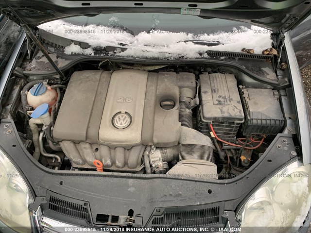 3VWRM71K48M181159 - 2008 VOLKSWAGEN JETTA SE/SEL GRAY photo 10