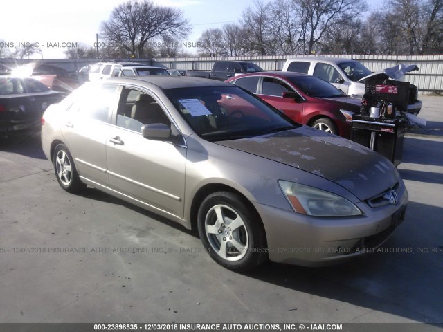 JHMCN36575C005476 - 2005 HONDA ACCORD HYBRID TAN photo 1