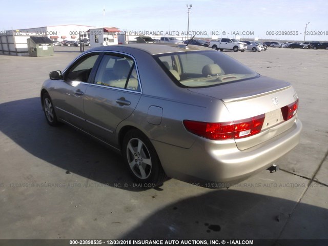 JHMCN36575C005476 - 2005 HONDA ACCORD HYBRID TAN photo 3