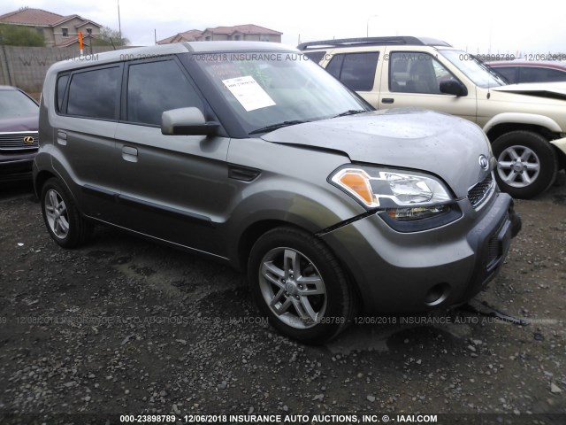 KNDJT2A26A7066360 - 2010 KIA SOUL +/!/SPORT GRAY photo 1