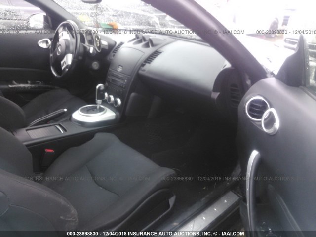 JN1BZ36AX7M654445 - 2007 NISSAN 350Z ROADSTER BLACK photo 5