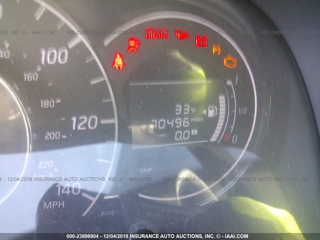 3N1CE2CP9FL435570 - 2015 NISSAN VERSA NOTE S/S PLUS/SV/SL/SR BLACK photo 7