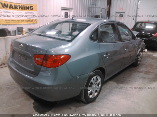 KMHDU46DX9U825181 - 2009 HYUNDAI ELANTRA GLS/SE GRAY photo 4