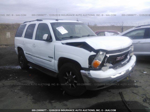 1GKEK13Z54J159990 - 2004 GMC YUKON WHITE photo 1