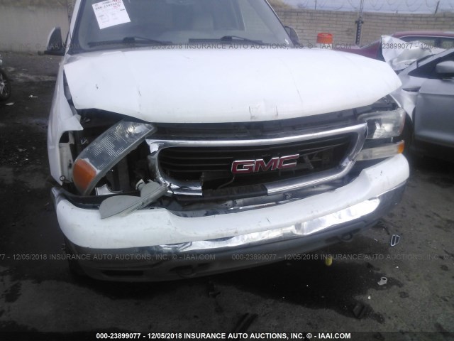 1GKEK13Z54J159990 - 2004 GMC YUKON WHITE photo 6