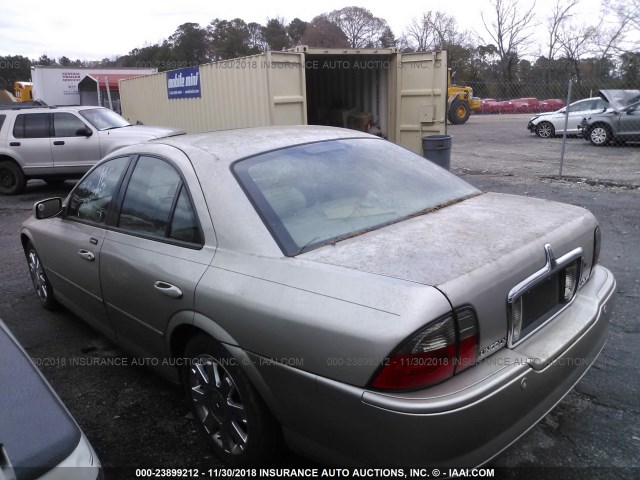 1LNHM87A23Y668730 - 2003 LINCOLN LS 棕色 照片 3