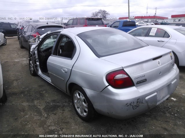 1B3ES56CX5D188526 - 2005 DODGE NEON SXT GRAY photo 3