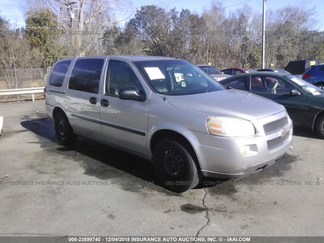 1GNDV23L76D120553 - 2006 CHEVROLET UPLANDER LS GRAY photo 1