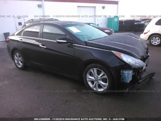 5NPEC4AC0BH012569 - 2011 HYUNDAI SONATA SE/LIMITED BLACK photo 1