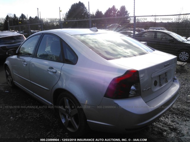 YV1MS390X82394150 - 2008 VOLVO S40 2.4I SILVER photo 3