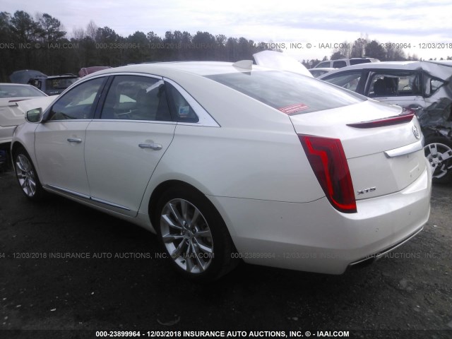 2G61M5S36F9277394 - 2015 CADILLAC XTS LUXURY COLLECTION WHITE photo 3