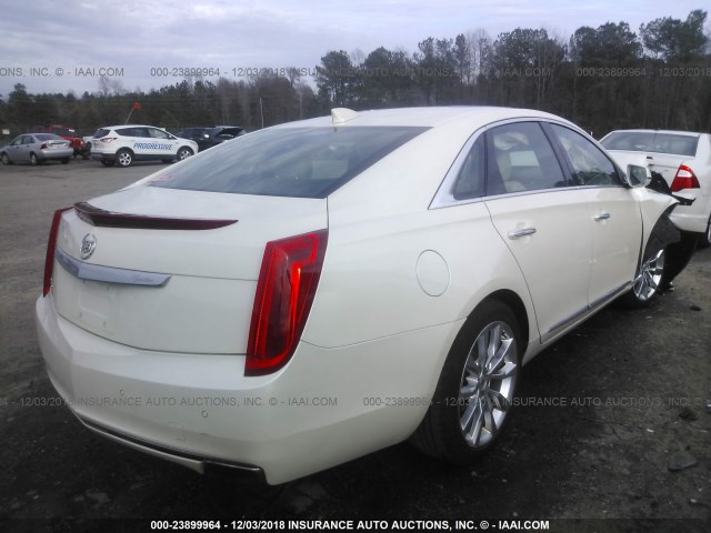 2G61M5S36F9277394 - 2015 CADILLAC XTS LUXURY COLLECTION WHITE photo 4
